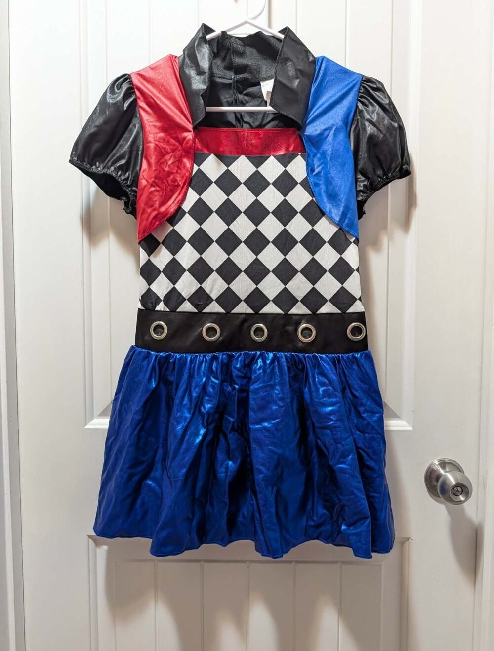 DC Comics Lil Harlequin Girls Dress Up Halloween Costume Cosplay Size XL